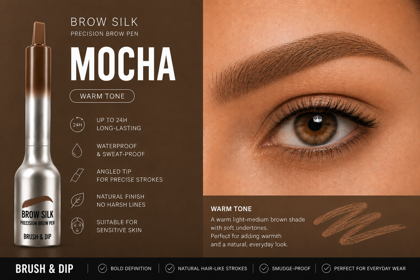 BrowSilk Precision Brow Pen