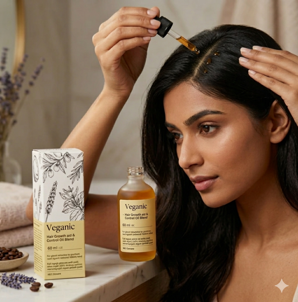 BrowSilk Veganic Hair Oil — growth & repair oil