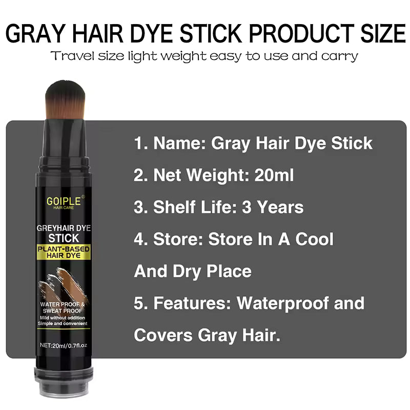 BrowSilk Root Cover Stick — grey hair concealer