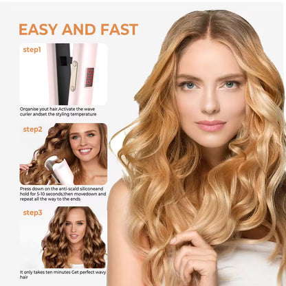 BrowSilk Soft Waves Styler — curling style